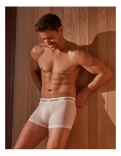 Calvin Klein Cotton Stretch Trunk White/Grey/Black 3 Pack 8 Calvin Klein Cotton Stretch Trunk White/Grey/Black 3 Pack -Men Clothing Store 155511100 2 2 720x928