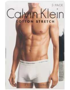 Calvin Klein Cotton Stretch Trunk White/Grey/Black 3 Pack 11 Calvin Klein Cotton Stretch Trunk White/Grey/Black 3 Pack -Men Clothing Store 155511100 5 1 720x928