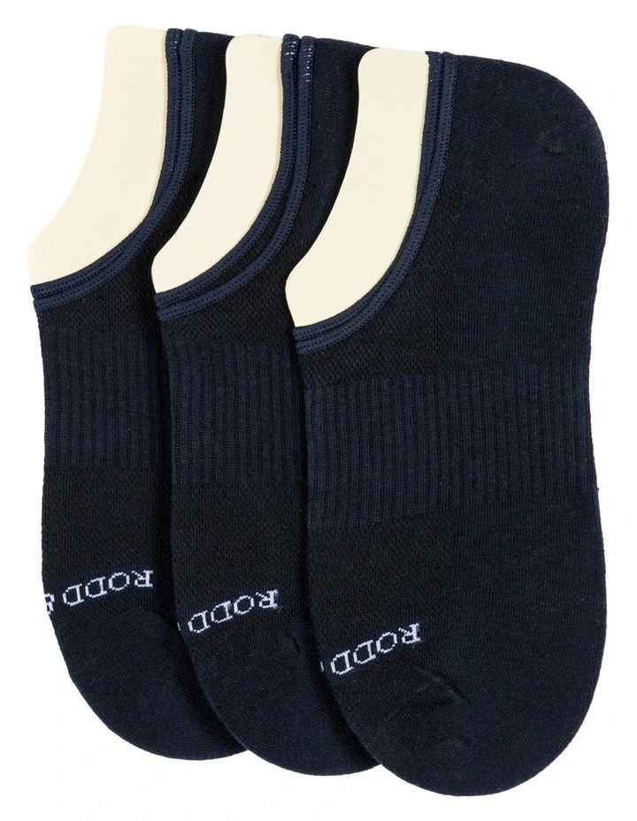 Edgecumbe No Show Three Pack Sock 3 Edgecumbe No Show Three Pack Sock