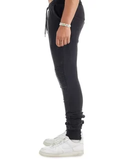 Bleecker Trackpant With Pin Tuck Vintage Black -Men Clothing Store 588299140 3 2 720x928
