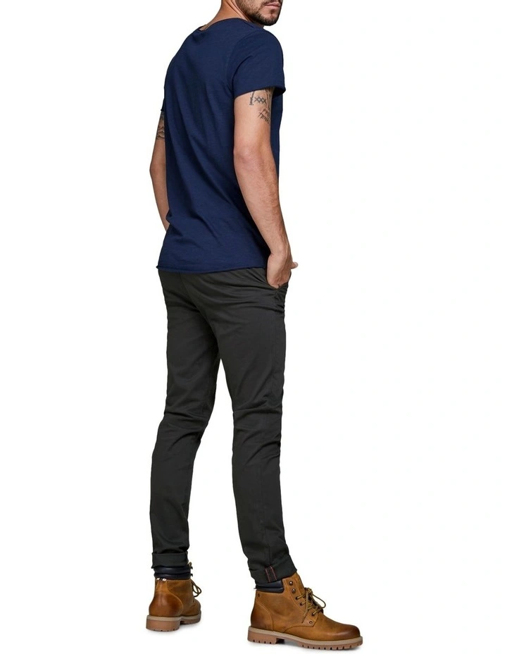 Jack & Jones Marco Bowie Slim Fit Chino Pant Black 4 Jack & Jones Marco Bowie Slim Fit Chino Pant Black - Image 2