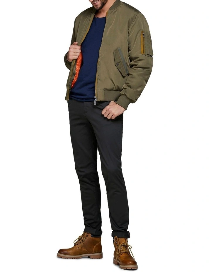 Jack & Jones Marco Bowie Slim Fit Chino Pant Black 5 Jack & Jones Marco Bowie Slim Fit Chino Pant Black - Image 3