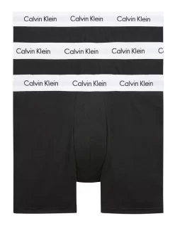Calvin Klein Cotton Stretch Boxer Brief Black 3 Pack -Men Clothing Store 702248410 4 720x928