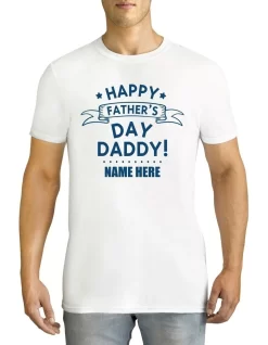 Men's Father's Day Personalised Cotton T-Shirt