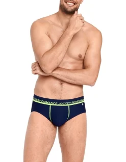 Jockey Performance Dry Impact Brief Navy