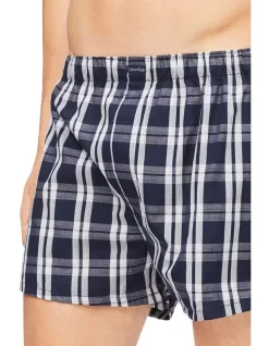 Calvin Klein Cotton Classics Woven Boxer Navy 3 Pack -Men Clothing Store 758714140 4 720x928