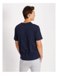 Champion C-Logo Tee Navy -Men Clothing Store 777329560 3 720x928