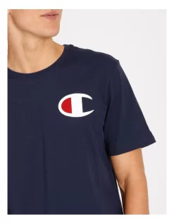 Champion C-Logo Tee Navy -Men Clothing Store 777329560 4 720x928