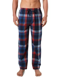 British Check Yarn Dyed Sleep Pant Navy