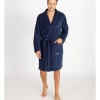 Calvin Klein Plush Robe Navy -Men Clothing Store 784642780 1 720x928