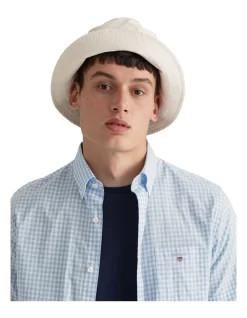 Gant The Broadcloth Gingham Short Sleeve Shirt In Blue -Men Clothing Store 786481570 3 1 720x928