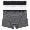 Calvin Klein Cotton Stretch Trunk White/Black 3 Pack -Men Clothing Store 788970970 1 720x928
