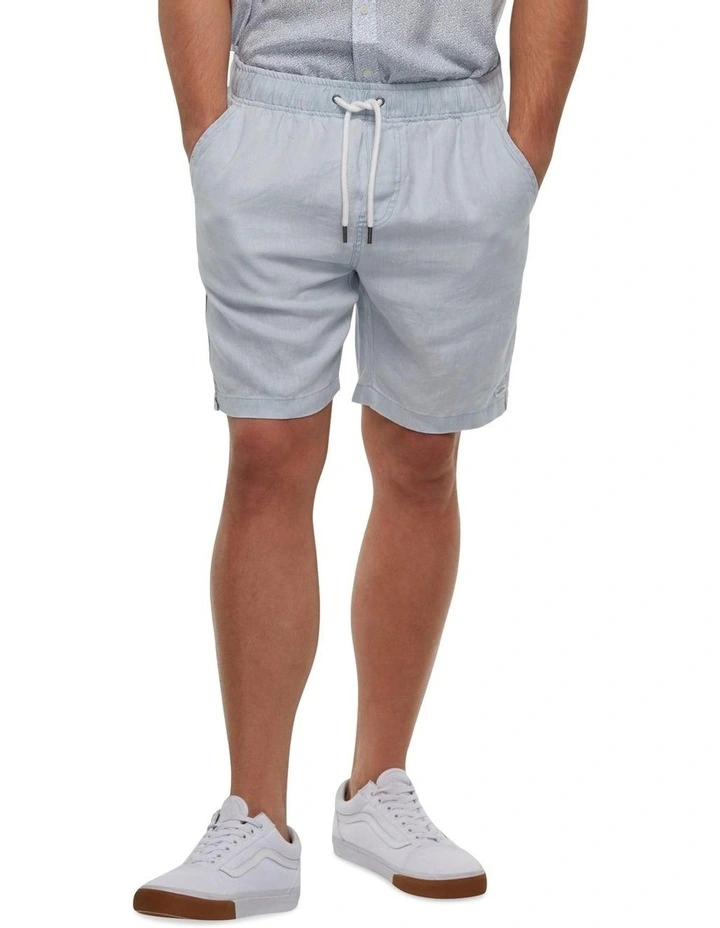 The Marina Linen Short Chambray 3 The Marina Linen Short Chambray