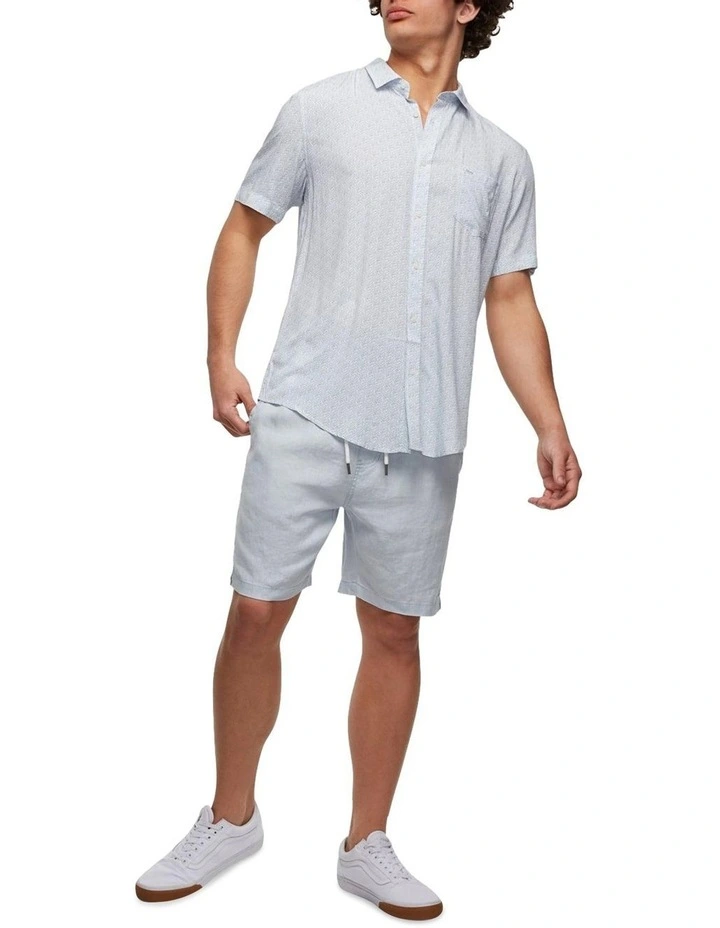 The Marina Linen Short Chambray 5 The Marina Linen Short Chambray - Image 3