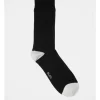 Plain Bamboo Heel & Toe Sock Black -Men Clothing Store 810326260 1 1 720x928