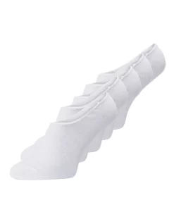 Jack & Jones Multi Short Sock White 5 Pack