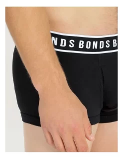 Bonds Fit Trunk 3 Pack In Black -Men Clothing Store 826797430 4 720x928