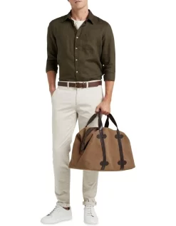 French Connection Linen Regular Fit Shirt -Men Clothing Store 827953660 4 720x928