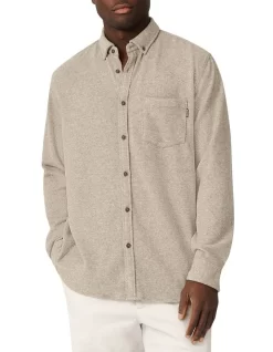 Men Clothing Store 7 The Ranger Long Sleeve Shirt In Beige