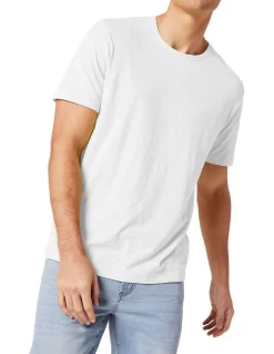 Pima Cotton Tee White -Men Clothing Store 848739250 3 720x928