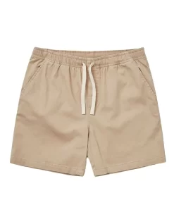 Portsea Stretch Twill Shorts In Beige -Men Clothing Store 848758690 5 1 720x928
