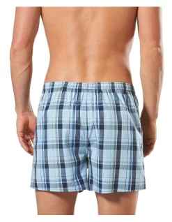 Woven Boxer 3 Pack In Blue -Men Clothing Store 851353840 4 720x928