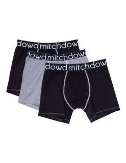 Room To Move Trunks Black 3 Pack