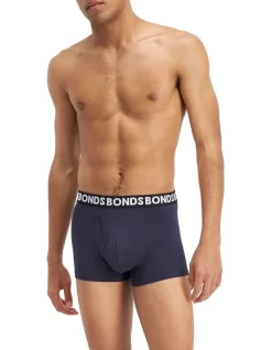 Bonds Everyday Stripe Trunks 3 Pack In Black And Blue -Men Clothing Store 851862430 6 720x928