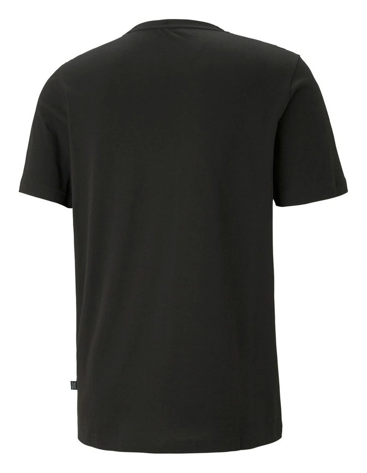 Puma Essential Small Logo Tee Black 4 Puma Essential Small Logo Tee Black - Image 2