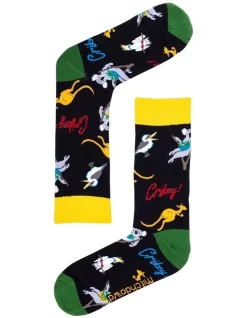 Fun Australia Socks Black