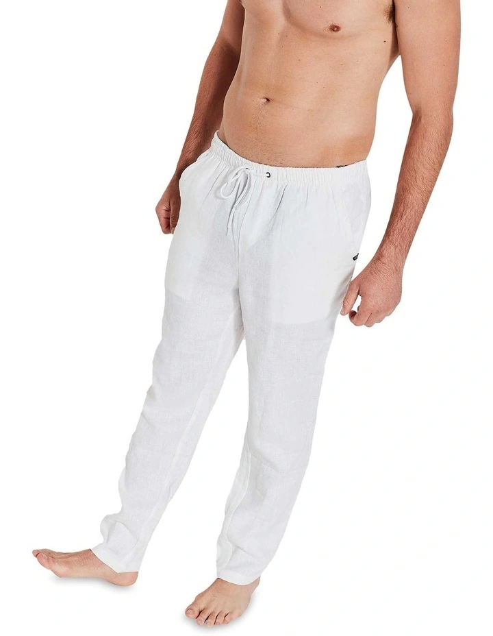 Linen Pants White 7 Linen Pants White - Image 5