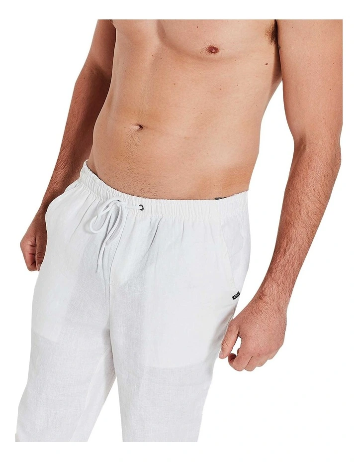 Linen Pants White 8 Linen Pants White - Image 6
