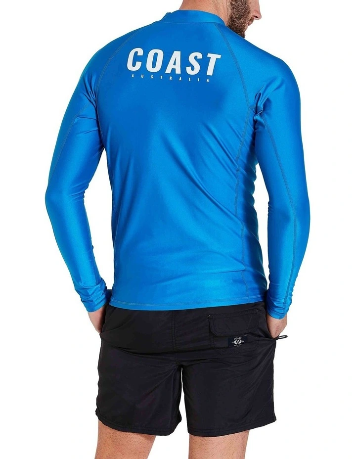 Blue Long Sleeve Rash Top 4 Blue Long Sleeve Rash Top - Image 2