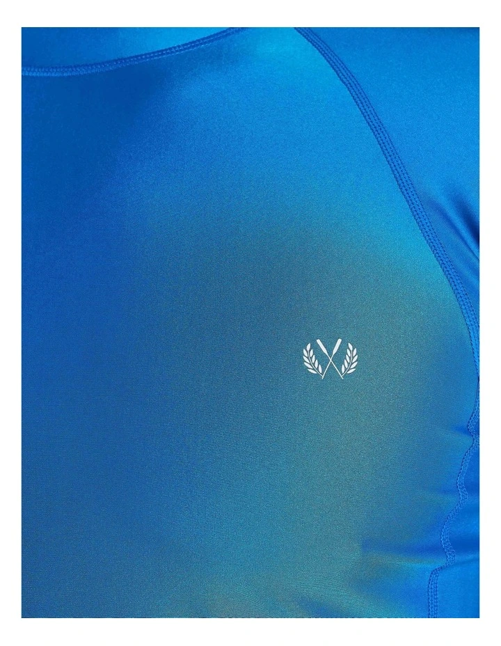 Blue Long Sleeve Rash Top 6 Blue Long Sleeve Rash Top - Image 4