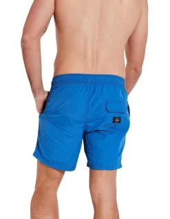 Basic Board Shorts In Blue -Men Clothing Store 869670640 5 720x928