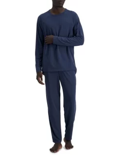 Bonds Comfy Livin Cotton Modal Sleep Pant In Blue -Men Clothing Store 888091390 4 720x928