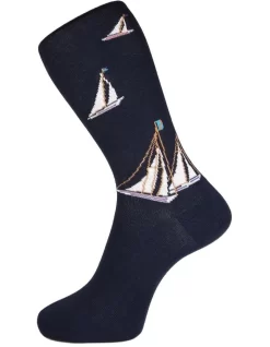 Yachts Socks Navy