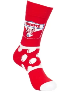 AFL Heritage Socks -Sydney Swans -Men Clothing Store 899162470 3 720x928