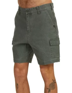 Quiksilver Crowded Cargo Short Green 9 Quiksilver Crowded Cargo Short Green -Men Clothing Store 910807930 3 720x928