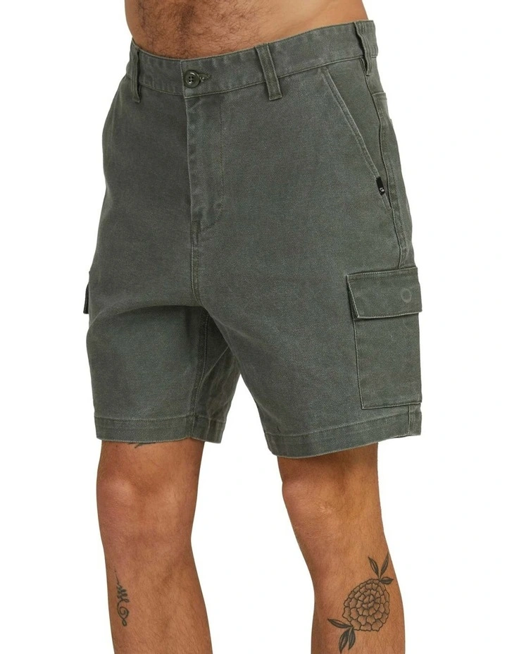 Quiksilver Crowded Cargo Short Green 5 Quiksilver Crowded Cargo Short Green - Image 3