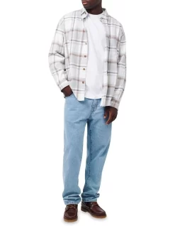 The Carver Long Sleeve Shirt Grey Tweed -Men Clothing Store 912207610 5 720x928