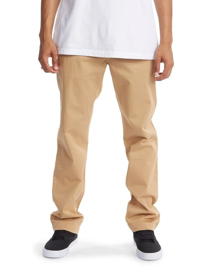 DC Worker Chinos Tan 3 DC Worker Chinos Tan