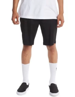 DC Mens Worker Chino Walkshort Black