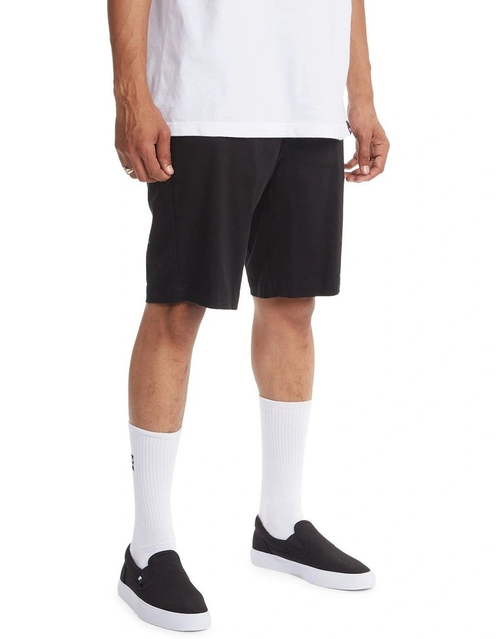 DC Mens Worker Chino Walkshort Black 3 DC Mens Worker Chino Walkshort Black - Image 2