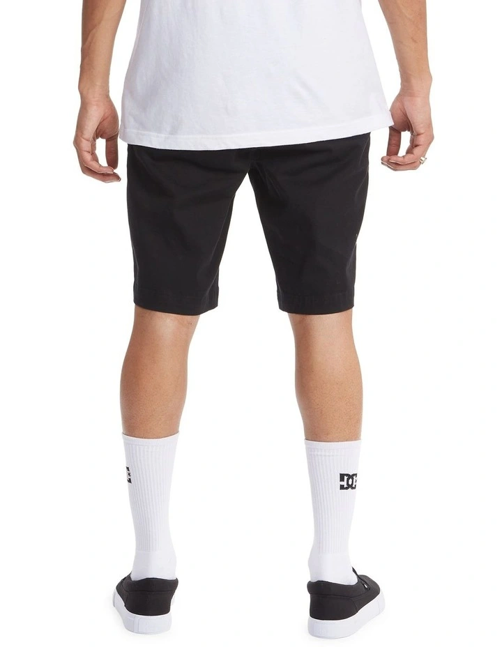DC Mens Worker Chino Walkshort Black 5 DC Mens Worker Chino Walkshort Black - Image 4