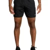 RVCA Yogger IV Elastic Waist Shorts 17 Black -Men Clothing Store 915239710 1 720x928