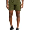 RVCA Yogger IV Elastic Waist Shorts 17 Green -Men Clothing Store 915240250 1 720x928