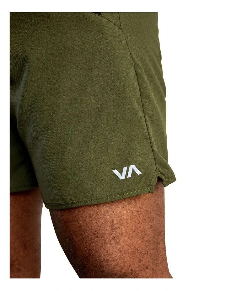 RVCA Yogger IV Elastic Waist Shorts 17 Green 6 RVCA Yogger IV Elastic Waist Shorts 17 Green - Image 4