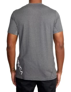 RVCA Sport Vent Short Sleeve T-Shirt Grey -Men Clothing Store 915257170 3 720x928