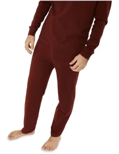 Essential Knit PJ Set In Raspberry 11 Essential Knit PJ Set In Raspberry -Men Clothing Store 917435530 3 720x928